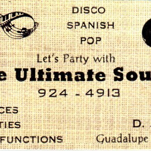 Der ultimative Sound D.J. Guadalupe Mascorro Vintage Visitenkarte SD8-B12