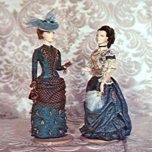 Leona Salyer e Patricia O'Manion Portrait Dolls Oregon Cartolina originale PB10