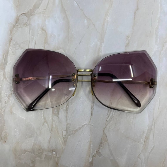 Retro Taiwan ROC Oversize Sunglasses Eyeglasses F… - image 2