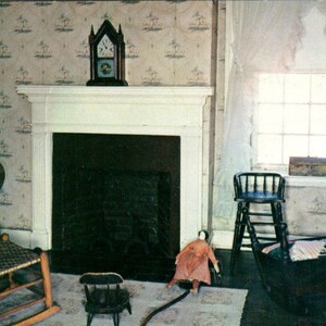 William Henry Harrison Home Nursery Grouseland Vincennes Oryginalna pocztówka PB9