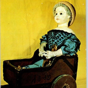 Holtz-Masse Doll Mary Merrit's Doll Museum Douglassville Cartolina originale PB6