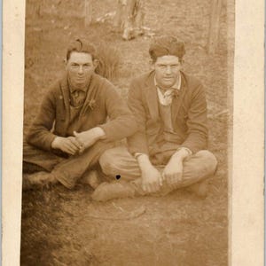 Deward Kessinger Georgia Thompson Bill Hester Antike RPPC Postkarte PE7