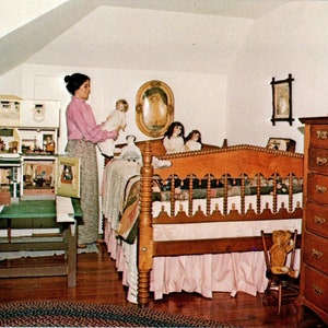 Casa delle bambole di King-Cromartie House Ft. Lauderdale FL Cartolina originale PB5