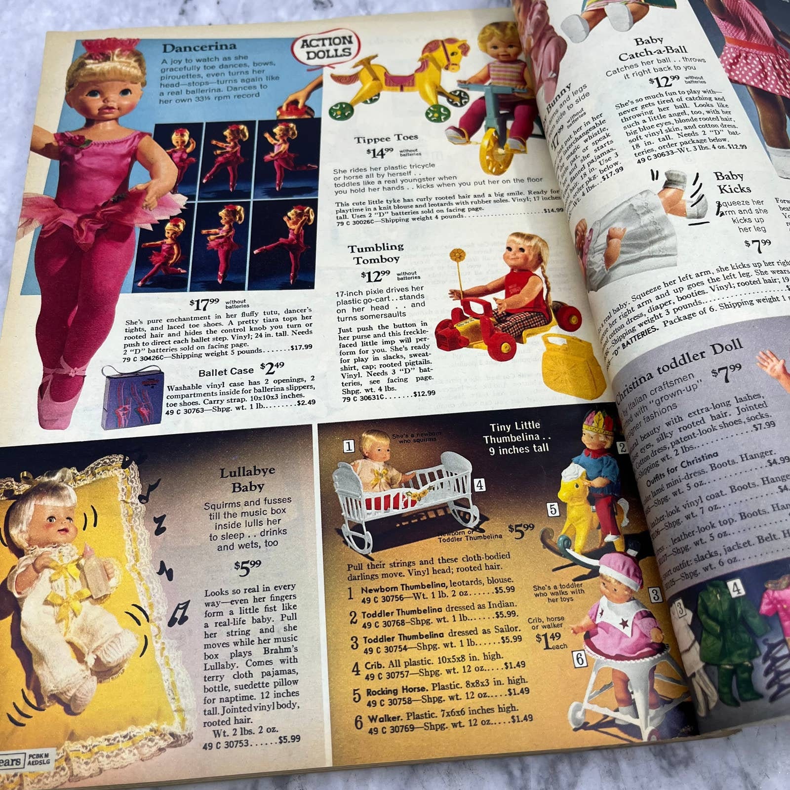1969 Sears Christmas Wish Book Catalog GI Joe Barbie Hot Etsy