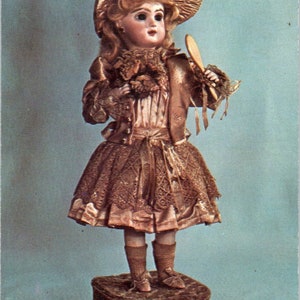 Miss Dorothé Jumeau Doll Dorothy Hemans Cartolina originale PB6