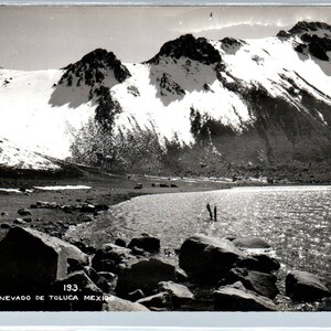 Combres Del Nevado De Toluca Mexico - Original RPPC Postcard TJ7-MP