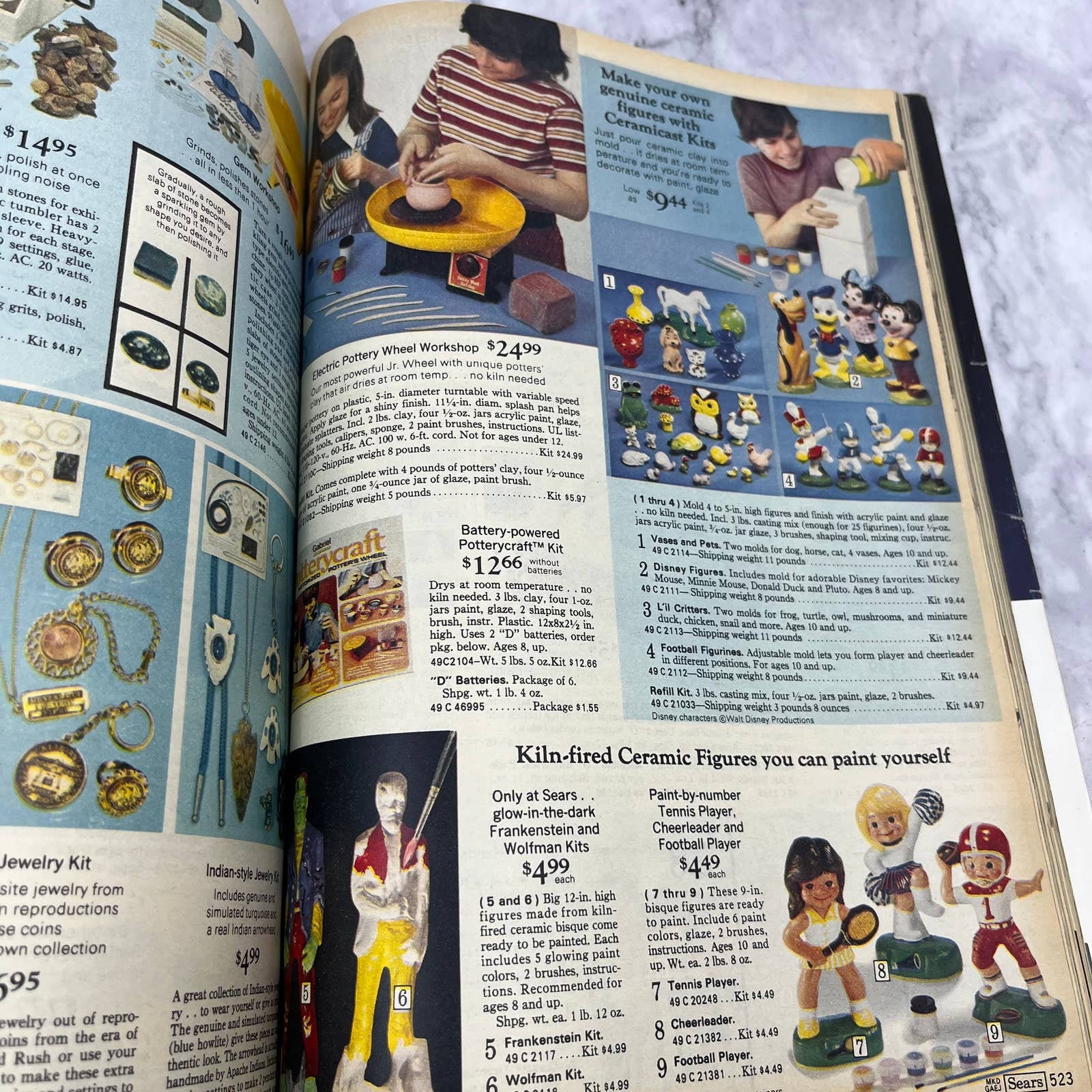 1975 Sears Wish Book Christmas Catalog Pooh Barbie GI Joe Batman Star