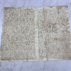 1839 Carta amenazadora manuscrita al Sr. Eber Smith Burrillville RI AE6