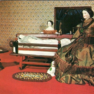 1850 Jenny Lind Museo delle bambole antiche e giocattoli Winter Haven FL Cartolina PB10