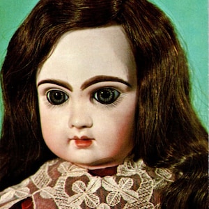 Tete Jumeau Composizione Body Doll Art Studio 1971 Cartolina originale PB6
