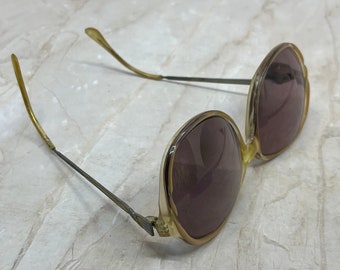 Retro Oversize Metal Arm Sunglasses Eyeglasses Frames TD5G2-4