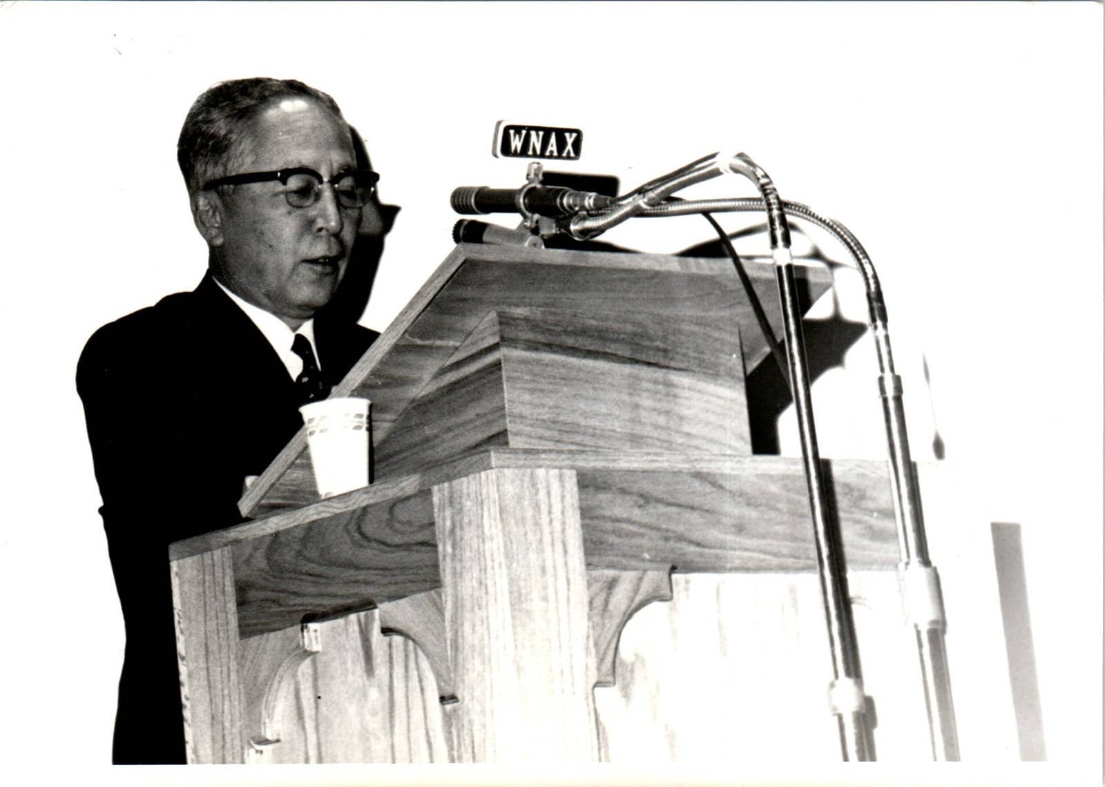 Ryuji Takeuchi Japan Ambassador Yankton College Convocation 1966 Photo TK1-P5