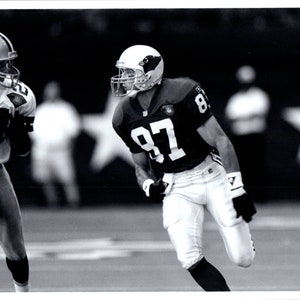 Foto original da década de 1990 Futebol Arizona Cardinals Ricky Proehl 8x10" TK2-FP