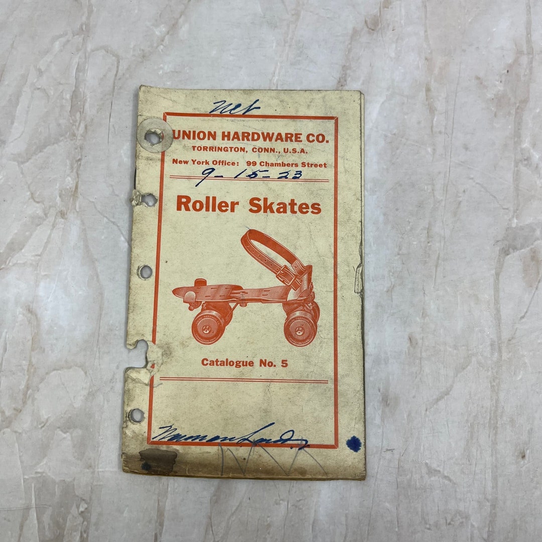 1923 Union Hardware Co. Roller Skates Catalog No. 5 Torrington CT TG9