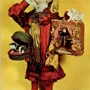 Bambola automa francese Museo delle bambole di Mary Merritt Cartolina originale PB10