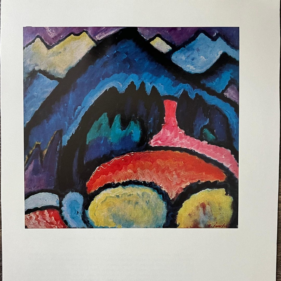 Wassily Kandinsky、AUS DER TIEFE Untitled - Kandinsky, Wassily. Museo Nacional Thyssen-Bornemisza