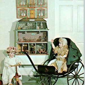 Selezioni delle collezioni di bambole del Museo Bennington Cartolina originale PB7