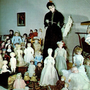 Cina, bisque, cera al negozio di tappeti e brocche di Dolls Smith Pigeon Fort Postcard PB7