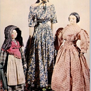 La buona fata bambola in legno snodata Mary Merritt Doll Museum Cartolina originale PB10