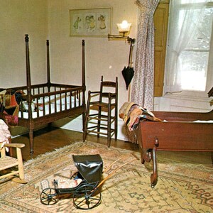 Henry Clay Jr. Nursery Sheraton Łóżko dziecięce Oryginalna pocztówka PB7