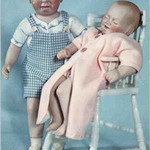 Claire Mueller NIADA Artista - Cry Baby Doll Cartolina originale PB9