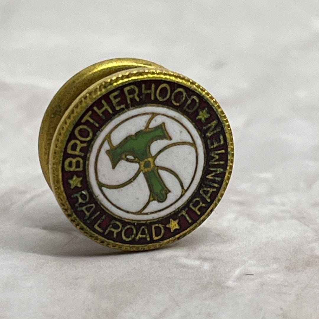 Vintage Brotherhood of Railroad Trainmen Service Pin Jostens SE5 - Etsy