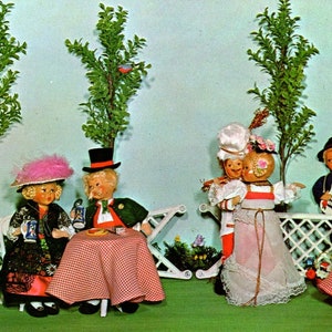 Memorie musicali dalla casa delle bambole - Una cartolina originale Lilianne PB2
