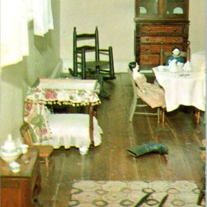 Spielzimmer und Puppen von General Lees sieben Kinder Original Postkarte PB8