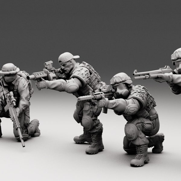 USMC Überlebende|6mm Miniatur|DnD