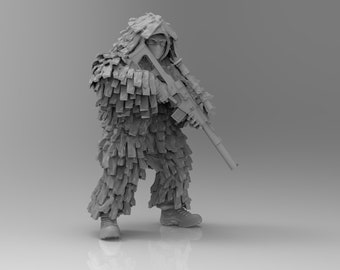 Spetsnaz Ghillie Suit VSS|6 mm Miniature|DnD
