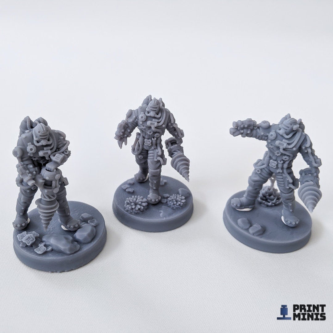 Figurine Fille Mécanicienne Armée - 28/32 Mm - Post-apocalyptique, Neuf, Allemagne