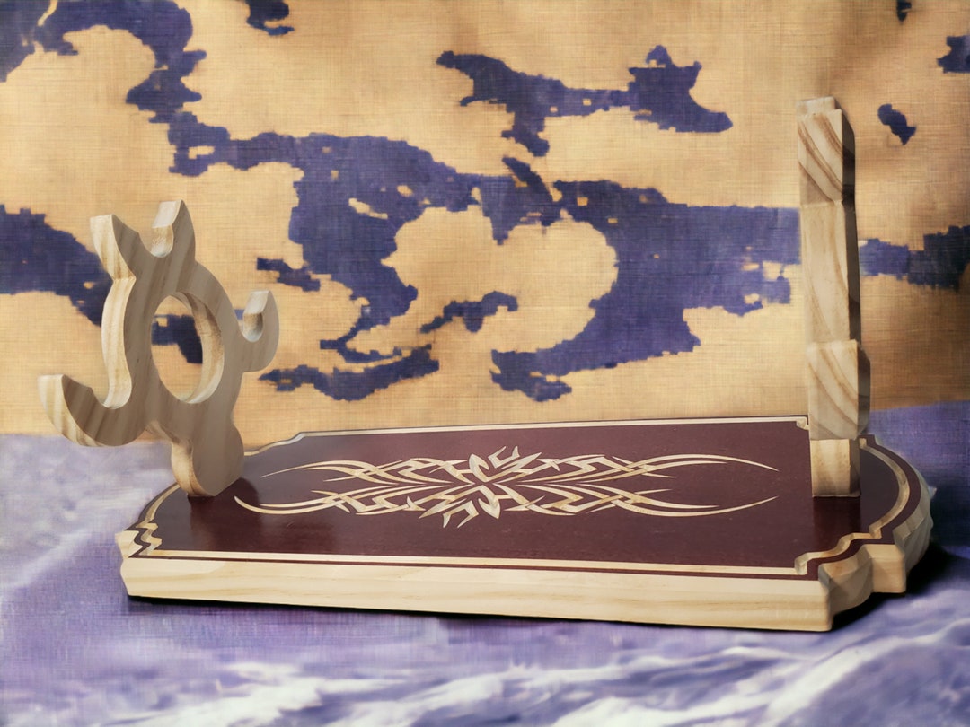 Handmade Wooden Sword Shelf Holder Sword Holder Shelf Handmade Etsy