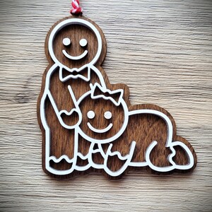 Naughty Gingerbread Ornaments - Adult Humor Christmas Ornament - White Elephant Gift Exchange - Funny Gag Gifts - Swingers - Sexy - Mature