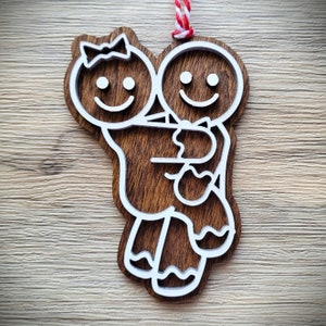 Naughty Gingerbread Ornaments - Adult Humor Christmas Ornament - White Elephant Gift Exchange - Funny Gag Gifts - Swingers - Sexy - Mature