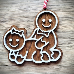 Naughty Gingerbread Ornaments - Adult Humor Christmas Ornament - White Elephant Gift Exchange - Funny Gag Gifts - Swingers - Sexy - Mature