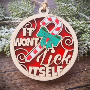 Naughty Ornaments - Adult Humor Christmas Ornament - White Elephant Gift - Funny Gag Gifts - Sexy - Swingers - Dirty Santa - Kinky - Mature