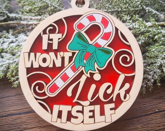 Naughty Ornaments - Adult Humor Christmas Ornament - White Elephant Gift - Funny Gag Gifts - Sexy - Swingers - Dirty Santa - Kinky - Mature