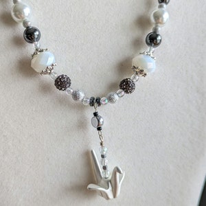 Origami Crane Necklace