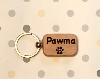 Pawma Keychain-Gift for Pet Owners-Dog Owners-Cat Owners