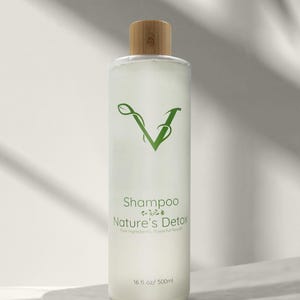 VitaHair Detox Shampoo – Clarifying Plant-Based Wash for Buildup, Dandruff and Itchy Scalp – Sulfate-Free Cleanser