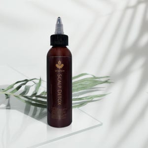 VitaHair Scalp Detox – Natuurlijke exfoliërende hoofdhuidbehandeling voor opbouw, roos en haargroei – formule met aloë- en lijnzaad