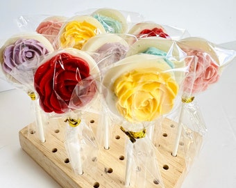 24 Mother’s Day Chocolate Lollipops, Mother’s Day Chocolate, Chocolate Lollipops/Mother’s Day Chocolate Roses