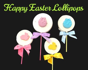 Easter Chocolate Lollipops/Easter Lollipop/Chocolate Lollipops/Easter Bunny