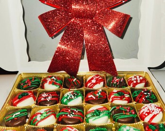 CHRISTMAS Mini Chocolate Covered Oreos gift set