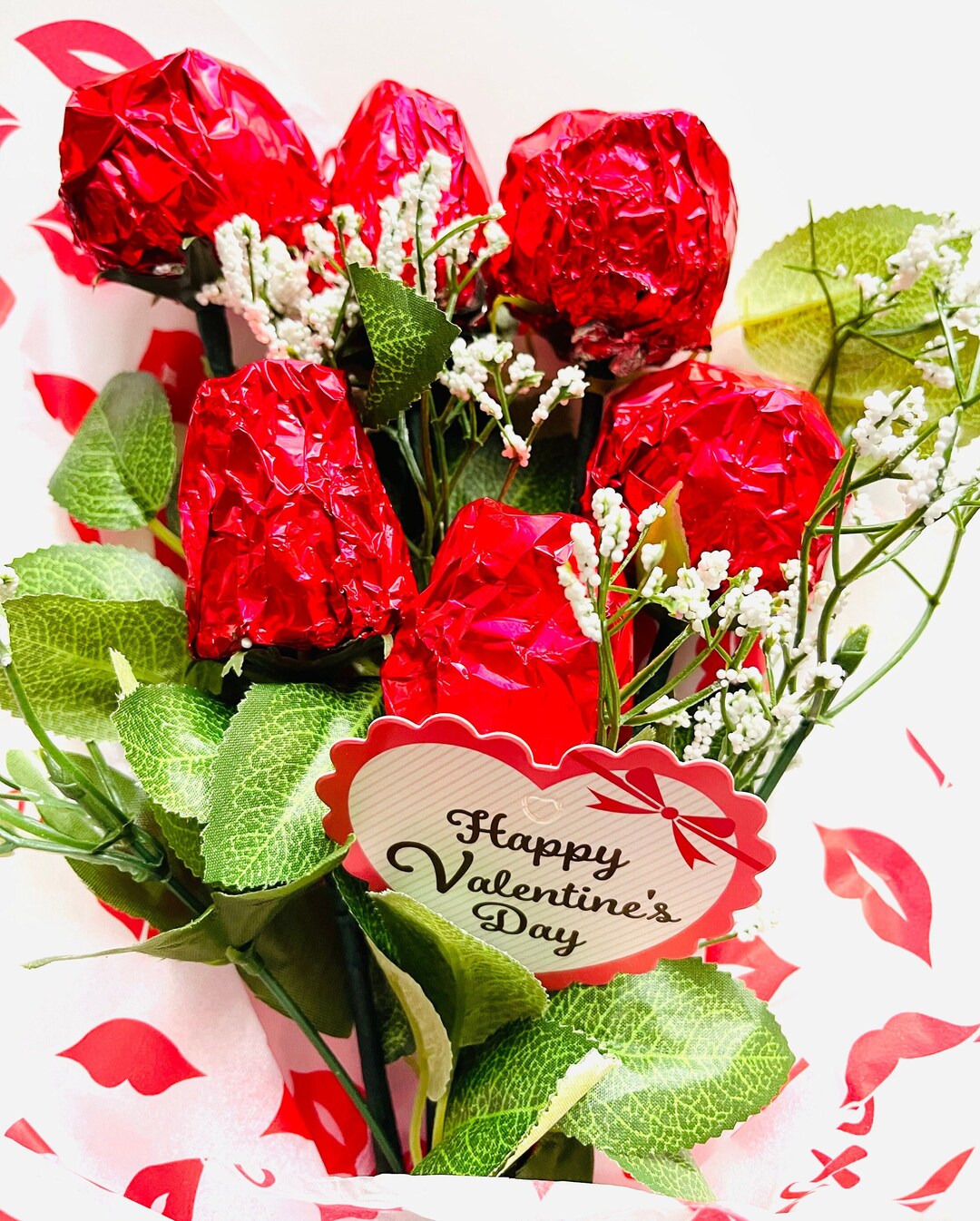 Valentines Roses Bouquet, Valentines Day Bouquet, Valentines Day Gift