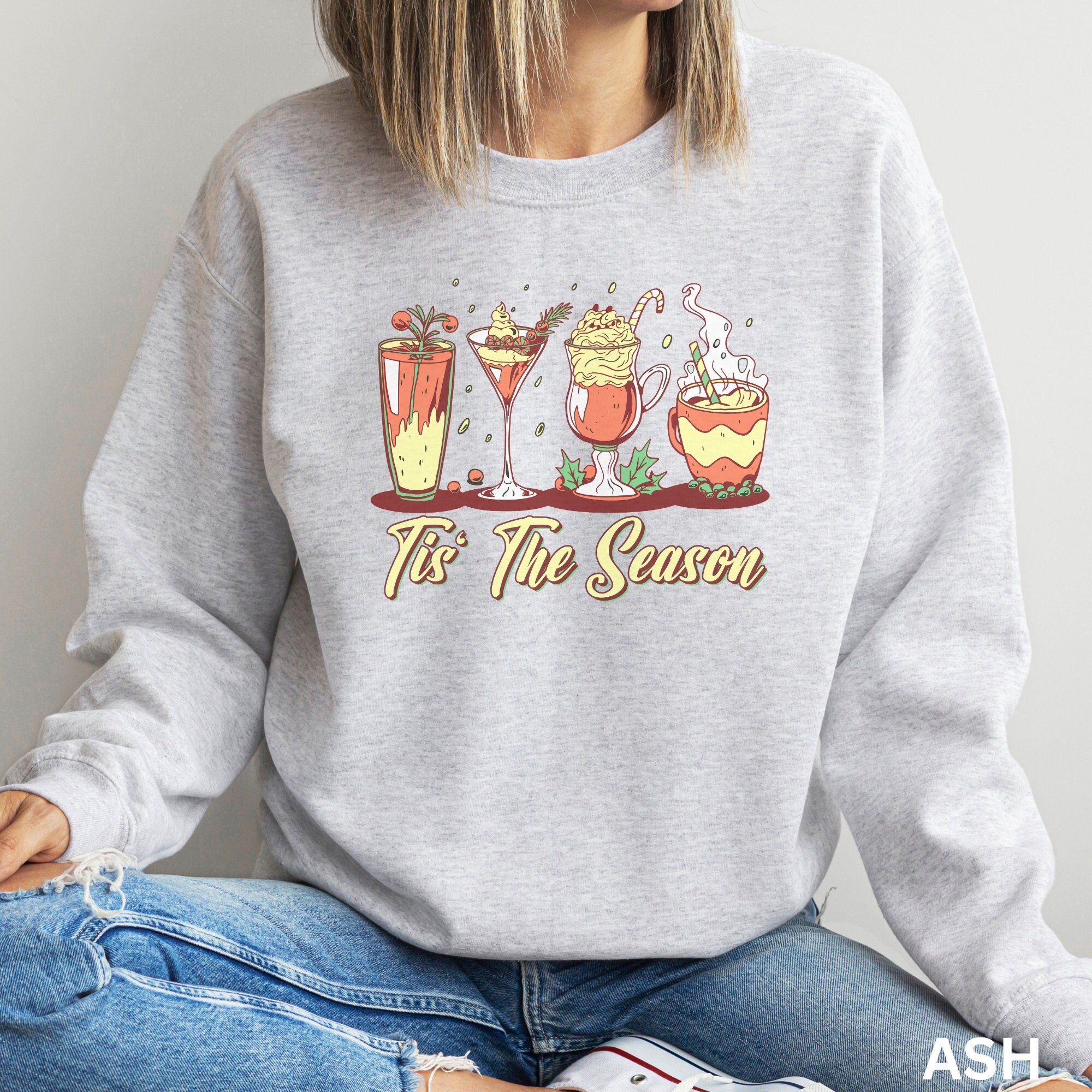 Cocktails at Christmas Sweatshirt main image 0