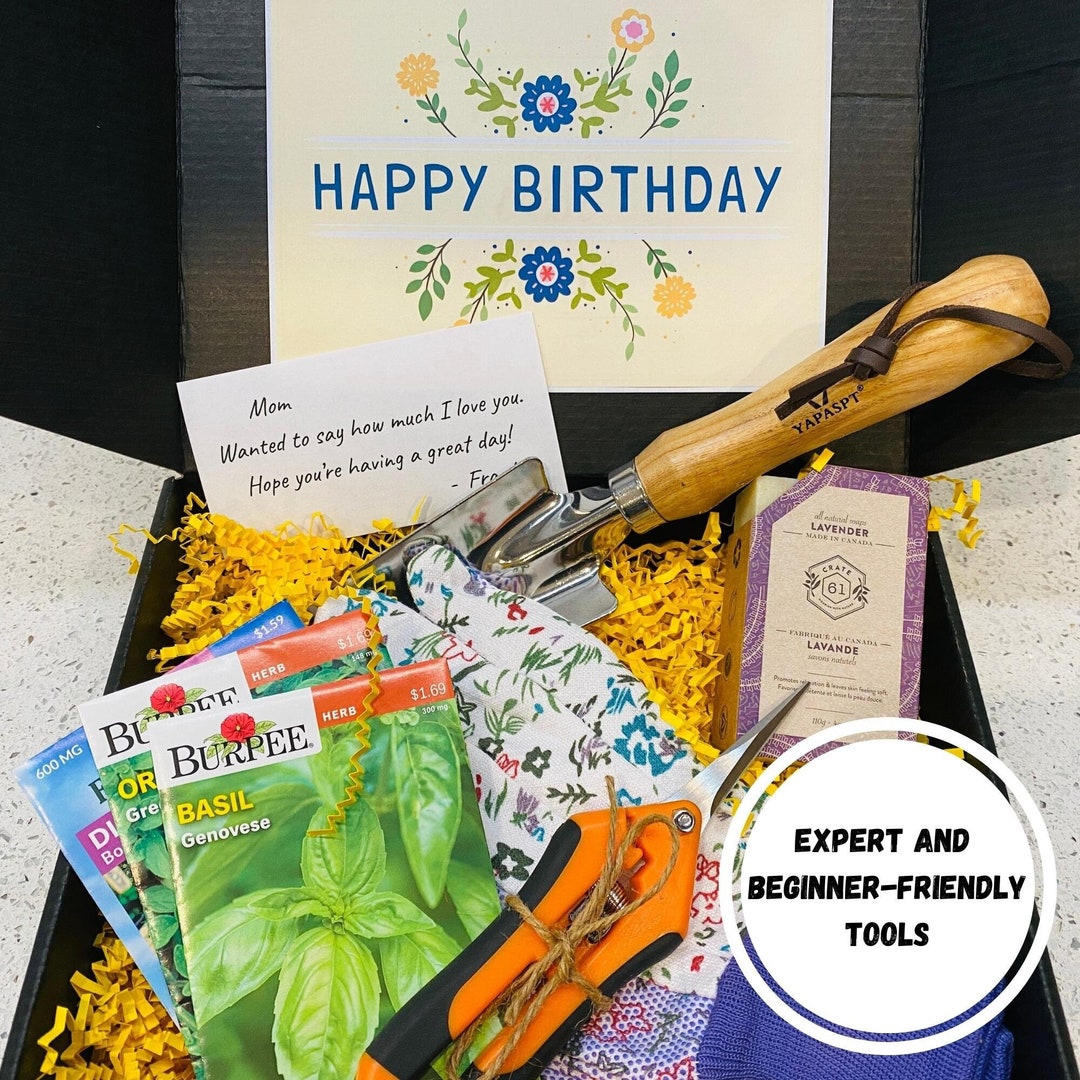 Mother's Day Gardening Gift Set Gardening Gift Box Etsy