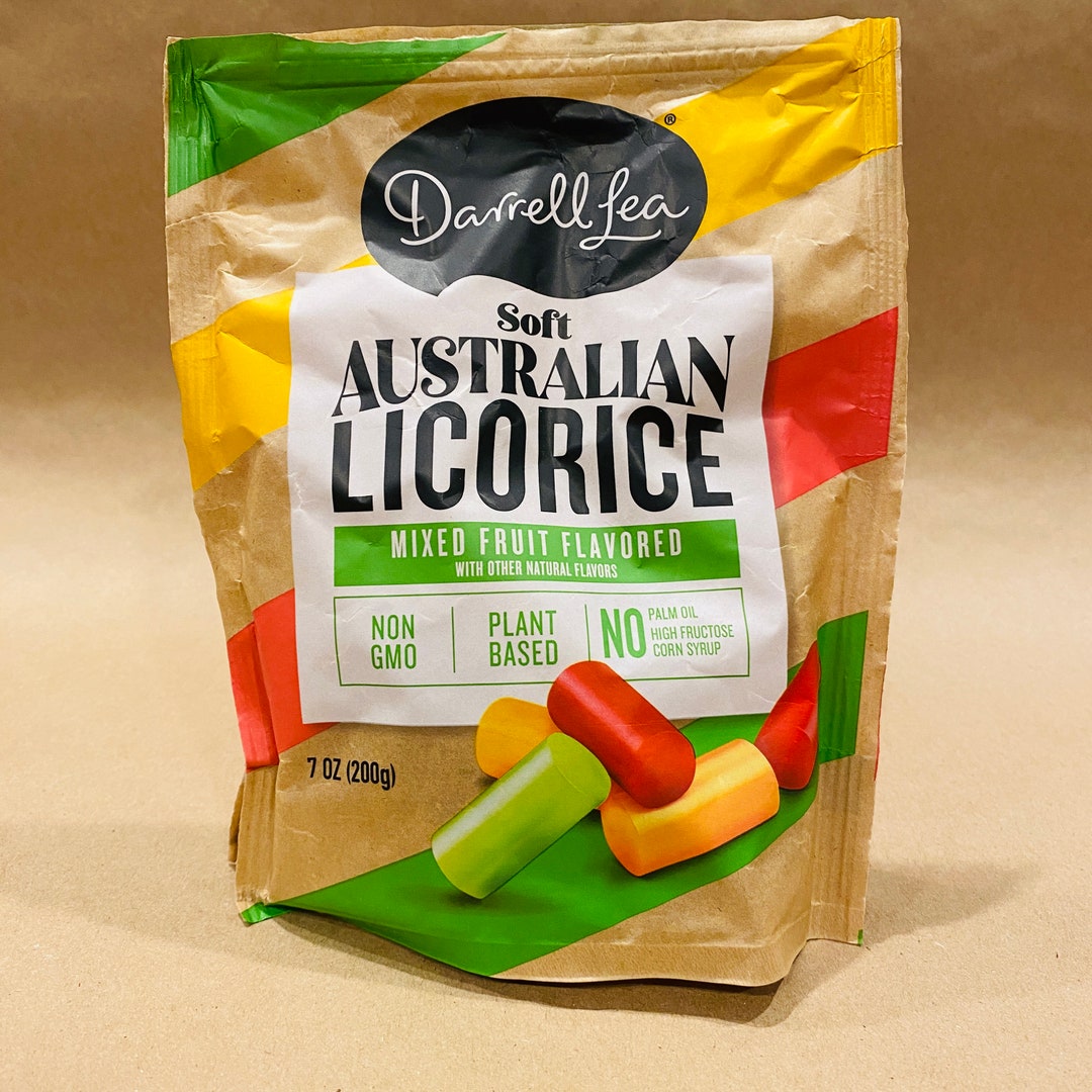 Soft Austrailian Licorice Fruit Slices Licorice Vegan Etsy