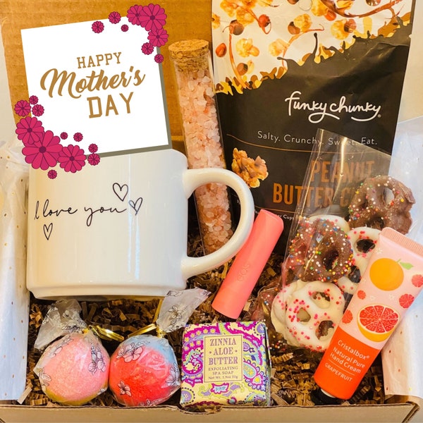 Mother Day Gift Basket Etsy