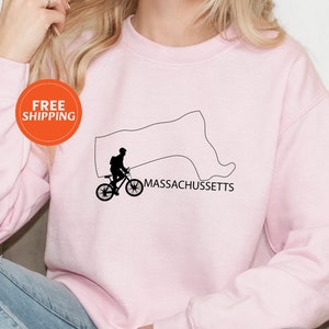 Massachusetts State Radfahren Sweatshirt, Bay Staters Sweatshirt für Radfahrer, Baystaters Radfahren Shirt, Massachusetts T-Shirt für Radfahren